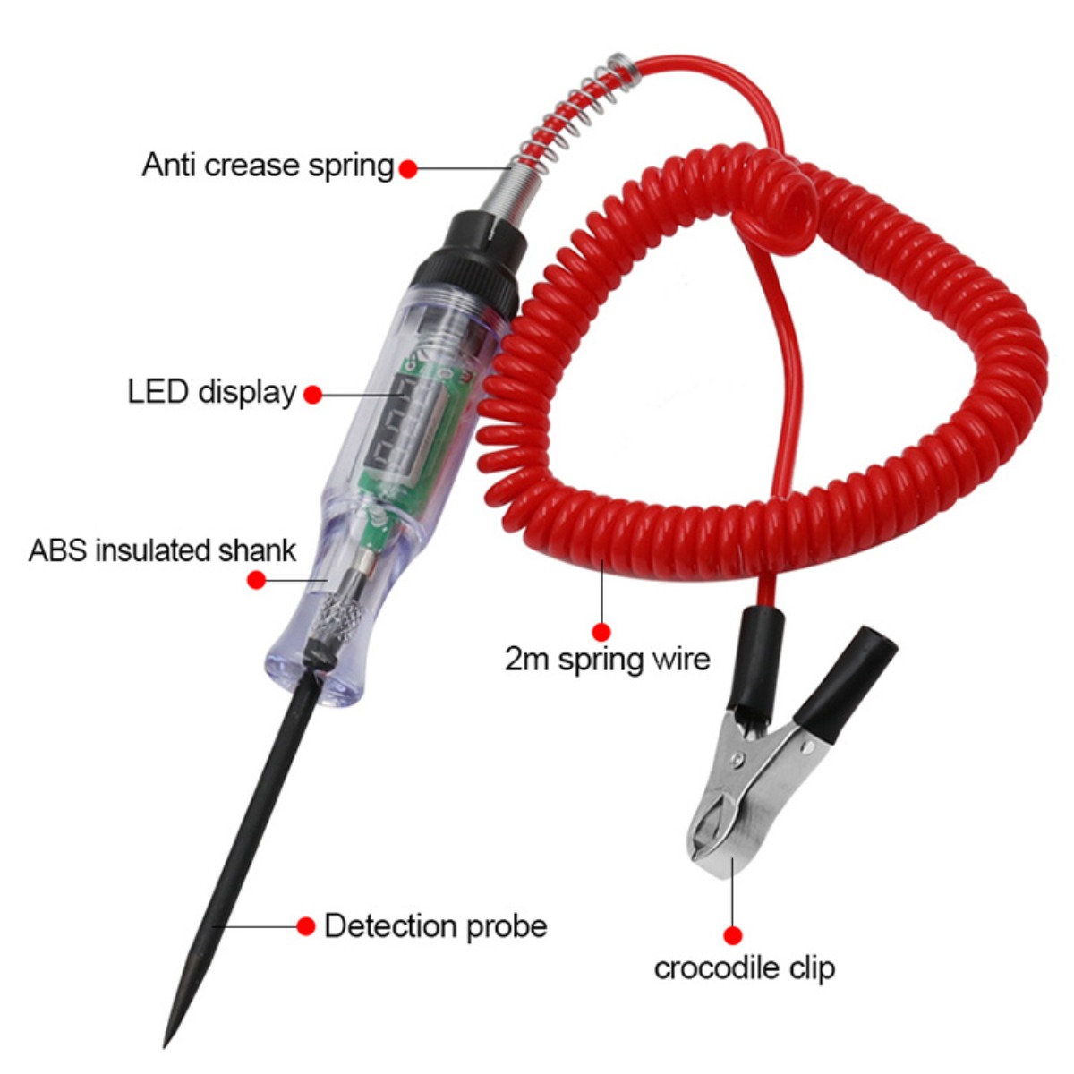Testeur de circuit de tension  - Car Diagnostic Tool avis et prix