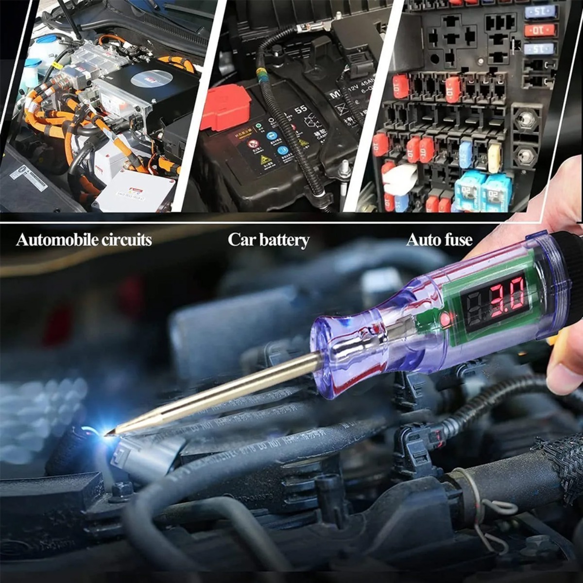 Testeur de circuit de tension  - Car Diagnostic Tool avis et prix